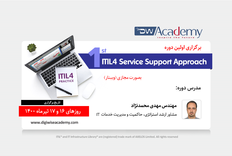 دوره پیشرفته ITIL4 Service Support Approach