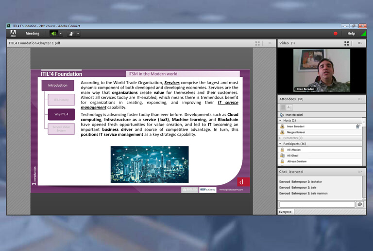 بیست و چهارمین دوره آنلاین ITIL4 Foundation